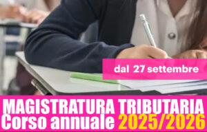Magistratura Tributaria - Corso annuale 2025/2026
